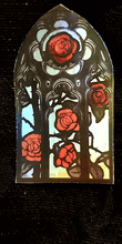 Load image into Gallery viewer, Holographic Window to the Rose Garden Stickers