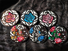 Load image into Gallery viewer, Decorative Rose Coasters