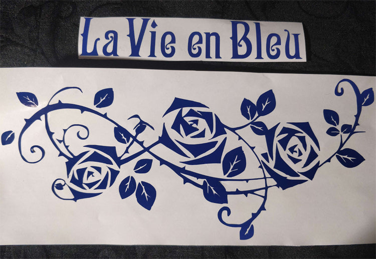Rose Vinyl Decals